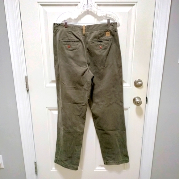 Timberland Men's Corduroy Pants in Olive - Picture 3 of 4